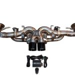 2020-2025 Porsche 992 911 GT3,GT3RS 4.0L, Catback T304 Stainless Steel 4.0 Inch Outlet Tips Valvetronic Designs