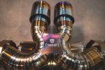 2020-2025 Porsche 992 911 GT3,GT3RS 4.0L, Catback Grade 5 Titanium Titanium 4.0 Inch Outlet Tips Valvetronic Designs - Image 3