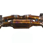 2019-2024 Porsche 992 911 Carrera,Turbo 3.8L, Catback Grade 5 Titanium Titanium  Reuses OEM Tips Valvetronic Designs