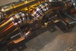2022-2025 Porsche 718 Cayman GT4RS 4.0L, Catback Grade 5 Titanium Titanium 4.0 Inch Outlet Tips Valvetronic Designs - Image 3