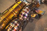 2022-2025 Porsche 718 Cayman GT4RS 4.0L, Catback Grade 5 Titanium Titanium 4.0 Inch Outlet Tips Valvetronic Designs - Image 6