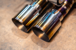 2015-2021 Subaru FA20 2.0L Catback Grade 5 Titanium 3.5 Inch Outlet Tips Valvetronic - Image 4