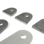 ⁦3/16 Inch Flat Tab 1/2 Inch Hole W/ 2 Inch Stand Off SDHQ Offroad⁩ - الصورة ⁦4⁩