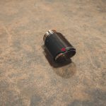 Universal Exhaust Tips 3.0 Inch Inlet 4.0 Inch Outlet Carbon Fiber Carbon Fiber Valvetronic Designs