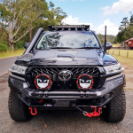 ⁦Hood Solar Panel 90W (2x45W) - Toyota Land Cruiser LC200⁩ - الصورة ⁦3⁩