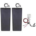 ⁦Hood Solar Panel 90W (2x45W) - Toyota Land Cruiser LC200⁩ - الصورة ⁦5⁩