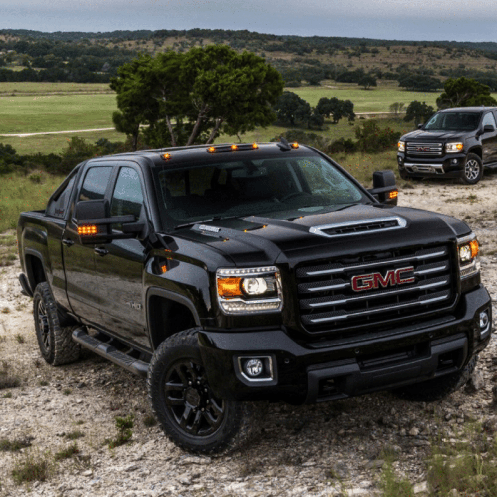 4eef1cf1-7748-419f-af2c-026d95a9104a.png GMC Sierra 2500HD (2017-2019) LensunSolar 50W 12V Truck Hood Solar Panel - Image 1