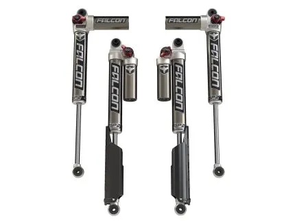 JL 2dr: Falcon SP2 3.3 Fast Adjust Piggyback Shock Kit (2-4.5″ Lift)