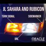 ⁦ORACLE 2018-2022 JEEP WRANGLER JL SAHARA & RUBICON FENDER DRL LED UPGRADE (SINGLE)⁩ - الصورة ⁦4⁩