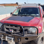 Nissan Xterra 1st/2nd Gen Lensun 100W 12V Hood Solar Panel