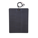 Dodge Ram 1500 4th Gen (2009-2018) Lensun 55W Hood Solar Panel - Image 2