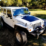 Hood Solar Panel 105W (Lensun) - Jeep Wrangler JK Flexible - Image 3