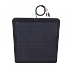 ⁦Chevrolet Silverado 2500HD with Scoop LensunSolar 50W 12V Hood Solar Panel⁩ - الصورة ⁦2⁩
