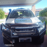 Isuzu MU-X 2nd Gen (2020-Present) LensunSolar 85W 12V Hood/Bonnet Solar Panel