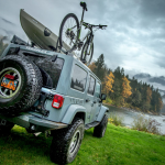 JK: Alpha HD Hinged Spare Tire Carrier Kit - Image 2