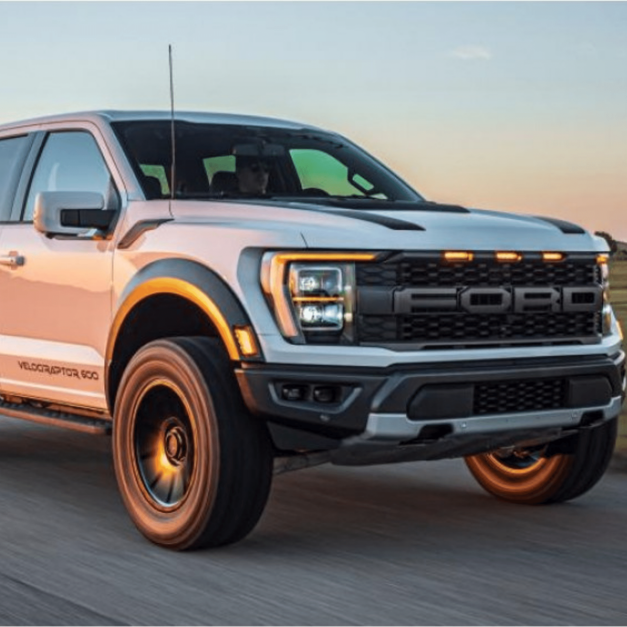 cc5eb4dc-b06a-4cf4-8227-3acd4eb5ec82.png Ford F-150 Raptor (2018-Present) LensunSolar 70W(2x35) Hood Solar Panel - Image 1