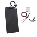 ⁦Hood Solar Panel 35W (Lensun) - Jeep Wrangler JL & Rubicon⁩ - الصورة ⁦3⁩