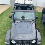 Hood Solar Panel 90W (Lensun) - Jeep Wrangler JL & Gladiator JT