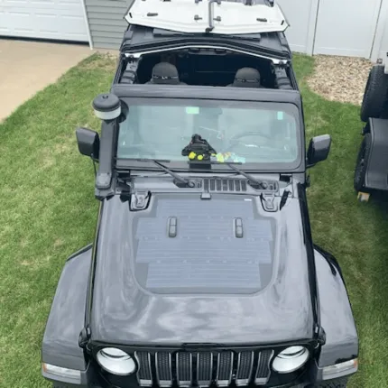 لوحة شمسية هود 90 واط (Lensun) – Jeep Wrangler JL & Gladiator JT