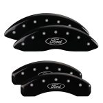Set Of 4 Caliper Covers Engraved Front And Rear Oval Logo Ford 2009-2019 Ford Flex MGP Caliper Covers