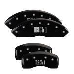 Set Of 4 Caliper Covers Engraved Front And Rear Mach 1 1997-2004 Ford Mustang MGP Caliper Covers
