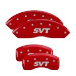 Set Of 4 Caliper Covers Engraved Front And Rear Svt 1997-2004 Ford Mustang MGP Caliper Covers - Image 2