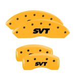 Set Of 4 Caliper Covers Engraved Front And Rear Svt 1997-2004 Ford Mustang MGP Caliper Covers - Image 3