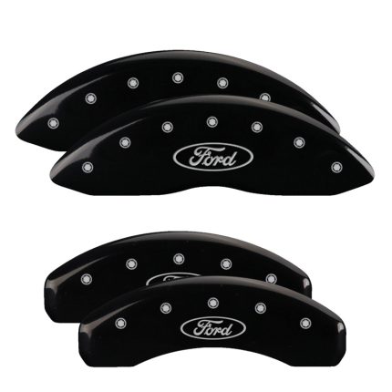 Set Of 4 Caliper Covers Engraved Front And Rear Oval Logo Ford 2010-2011 Ford F-150 18 inches