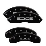 Set Of 4 Caliper Covers Engraved Front And Rear Edge 2011-2014 Ford Edge MGP Caliper Covers