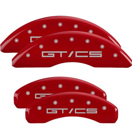 Set Of 4 Caliper Covers Engraved Front Gt Cs Engraved Rear Gt Cs 2015-2023 Ford Mustang 19 inches