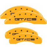 Set Of 4 Caliper Covers Engraved Front Gt Cs Engraved Rear Gt Cs 2015-2023 Ford Mustang 19 inches - Image 3