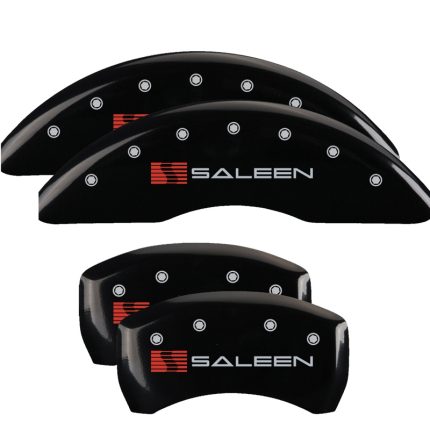Set Of 4 Caliper Covers Engraved Front Saleen Engraved Rear Saleen 2015-2023 Ford Mustang 19 inches