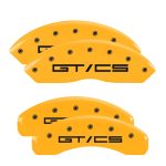 Set Of 4 Caliper Covers Engraved Front Gt Cs Engraved Rear Gt Cs 2021-2023 Ford Mustang MGP Caliper Covers - Image 3