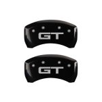 Rear Set 2 Caliper Covers Engraved Rear 2015 Gt 2015-2015 Ford Mustang MGP Caliper Covers