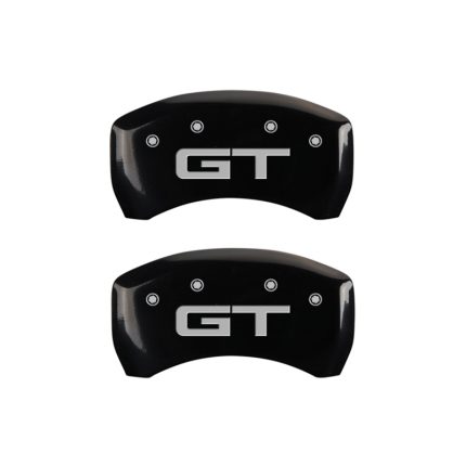 Rear Set 2 Caliper Covers Engraved Rear 2015 Gt 2015-2015 Ford Mustang MGP Caliper Covers