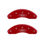 Front Set 2 Caliper Covers Engraved Front Oval Logo Ford 2004-2007 Ford Focus MGP Caliper Covers - Image 2