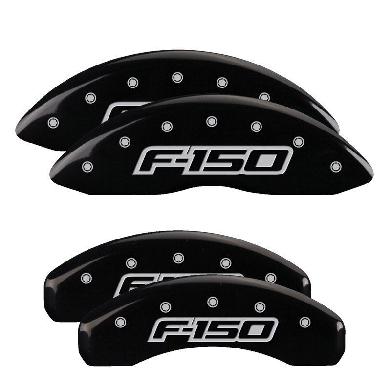 10219SF15BK-FDLQ Set Of 4 Caliper Covers Engraved Front And Rear Raptor 2012-2012 Ford F-150 18 inches - Image 1