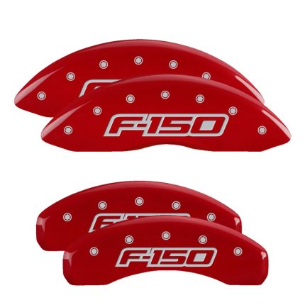 Set Of 4 Caliper Covers Engraved Front And Rear Raptor 2012-2012 Ford F-150 18 inches