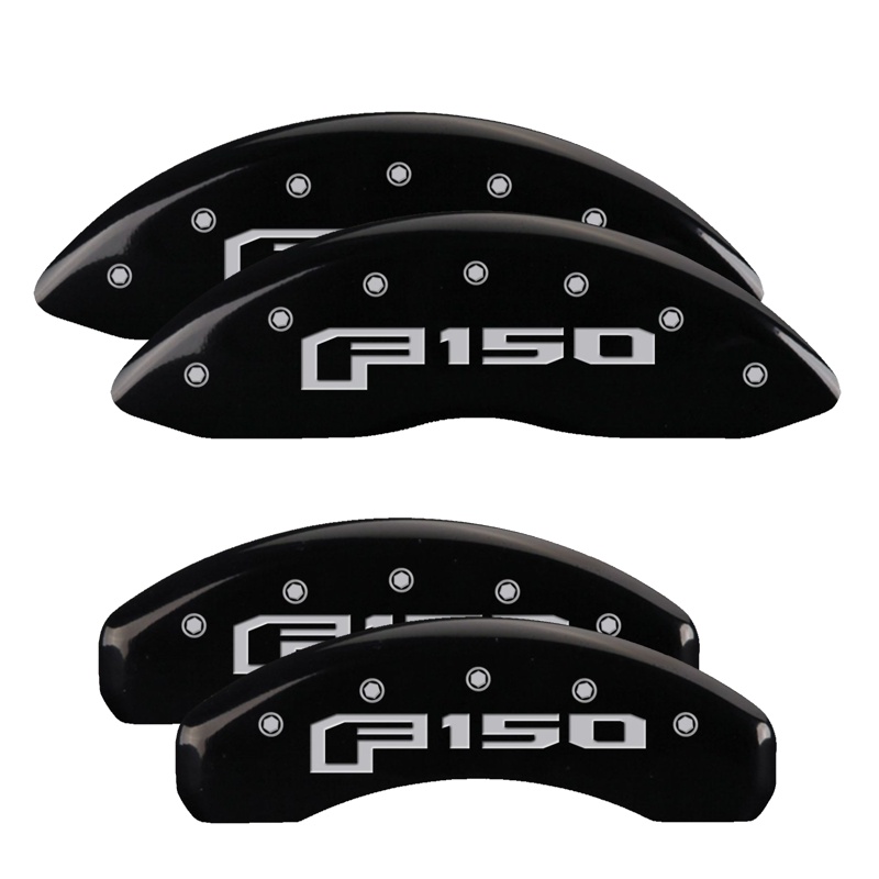 10219SF16BK-FDLQ Set Of 4 Caliper Covers Engraved Front And Rear Raptor 2012-2012 Ford F-150 18 inches - Image 1