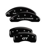Set Of 4 Caliper Covers Engraved Front Mustang Engraved Rear Sn95 Gt 1997-1998 Ford Mustang MGP Caliper Covers