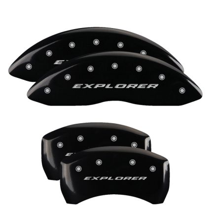 Set Of 4 Caliper Covers Engraved Front And Rear Explorer 2011-2019 Ford Explorer 18 inches