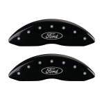 Front Set 2 Caliper Covers Engraved Front Oval Logo Ford 2011-2012 Ford Ranger MGP Caliper Covers