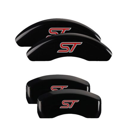 Set Of 4 Caliper Covers Engraved Front And Rear No Bolts St 2014-2017 Ford Fiesta MGP Caliper Covers