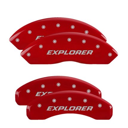 Set Of 4 Caliper Covers Engraved Front And Rear Explorer (2011) 2020-2025 Ford Explorer MGP Caliper Covers