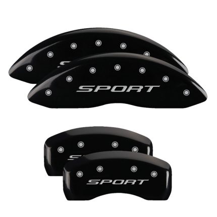 Set Of 4 Caliper Covers Engraved Front And Rear Sport (2015) 2020-2025 Ford Explorer MGP Caliper Covers
