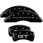 Set Of 4 Caliper Covers Engraved Front Mustang (2015) Engraved Rear Gt (2015) 2024-2024 Ford Mustang MGP Caliper Covers