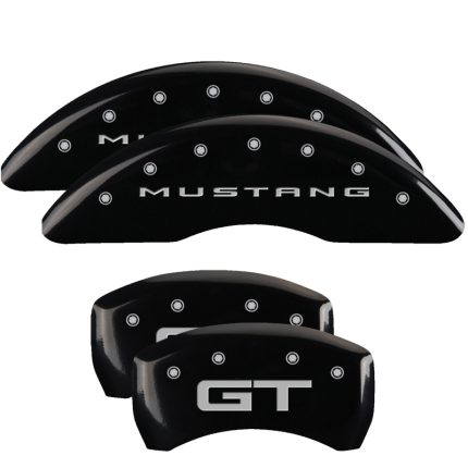 Set Of 4 Caliper Covers Engraved Front Mustang (2015) Engraved Rear Gt (2015) 2024-2024 Ford Mustang MGP Caliper Covers