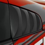 350Z Window Louver Unpainted For 03-08 Nissan 350Z Stillen