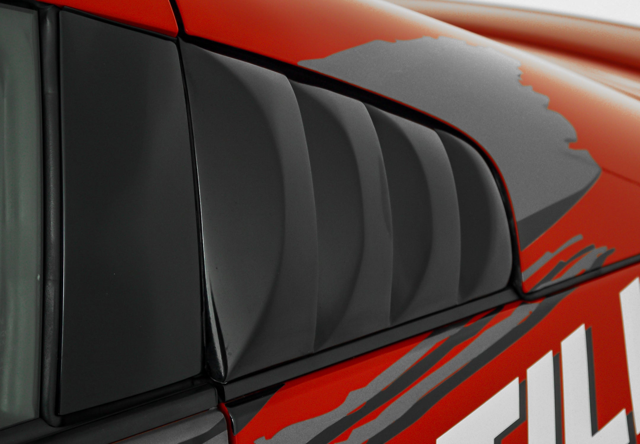 1035099-DJJX 350Z Window Louver Unpainted For 03-08 Nissan 350Z Stillen - الصورة 1