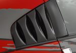 ⁦350Z Window Louver Unpainted For 03-08 Nissan 350Z Stillen⁩ - الصورة ⁦3⁩